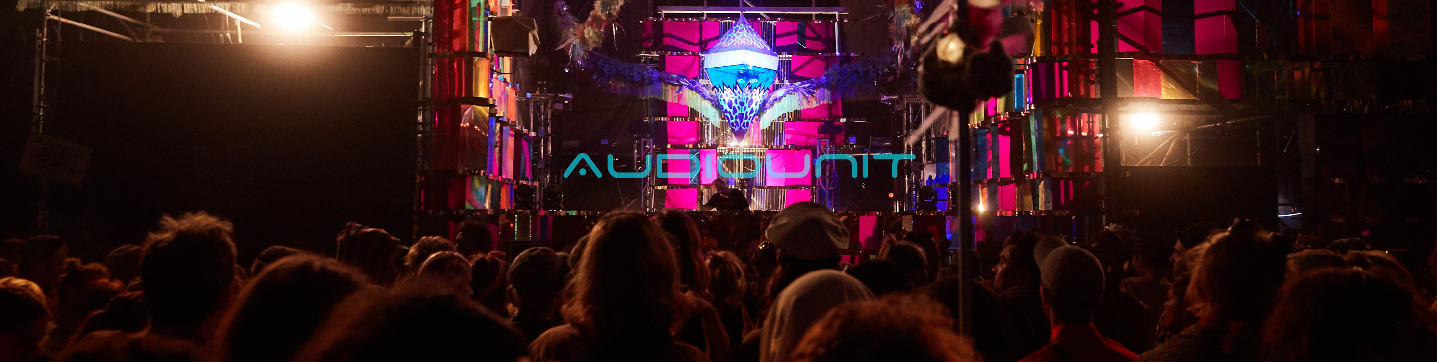 AudioUnit — text banner graphic