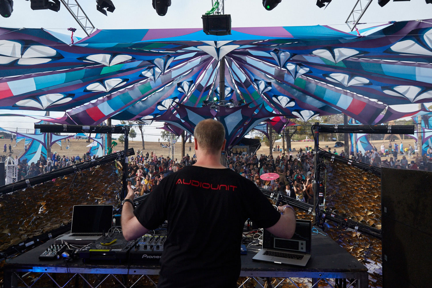 AudioUnit (Brian Clark) — press kit action photo 2